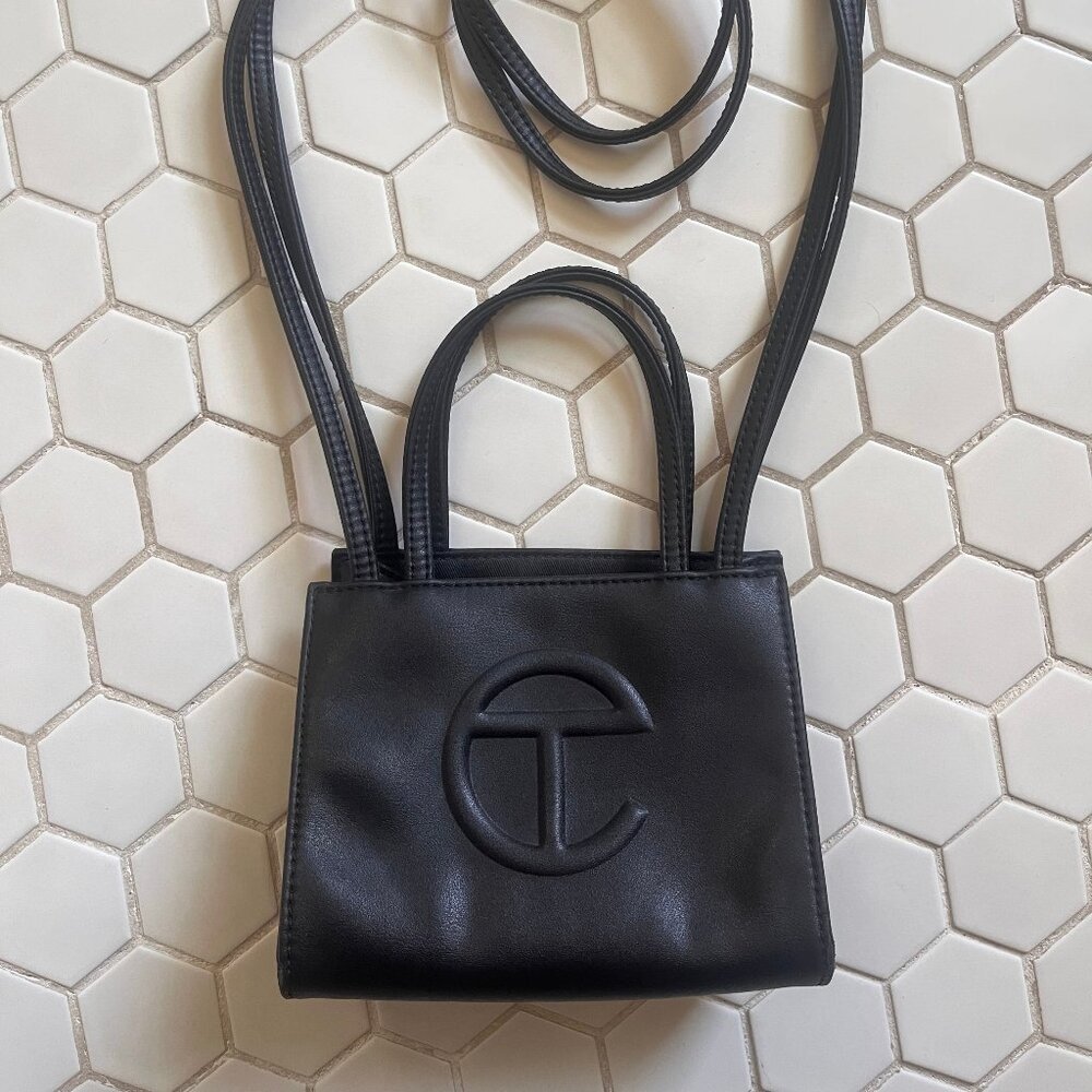 Telfar Small Shopper, Black